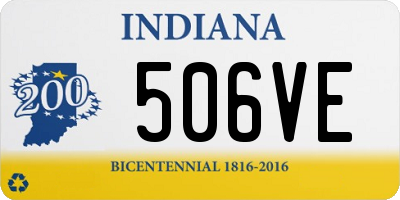 IN license plate 506VE
