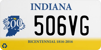 IN license plate 506VG