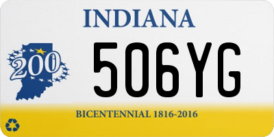 IN license plate 506YG