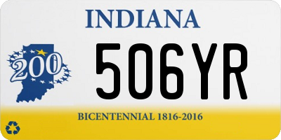 IN license plate 506YR