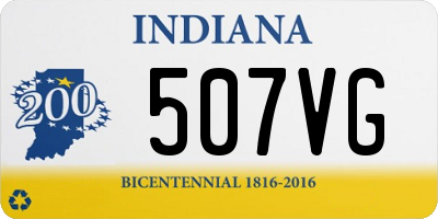 IN license plate 507VG