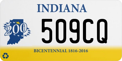 IN license plate 509CQ