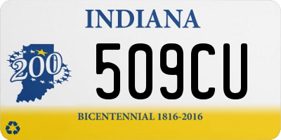 IN license plate 509CU