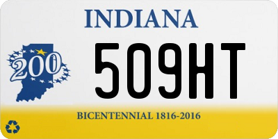 IN license plate 509HT