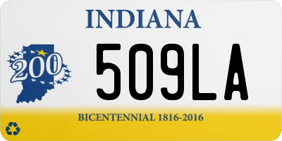 IN license plate 509LA