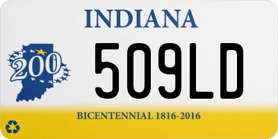 IN license plate 509LD