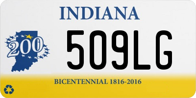 IN license plate 509LG