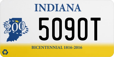 IN license plate 509OT