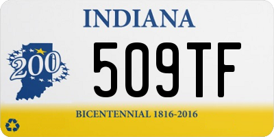 IN license plate 509TF