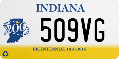 IN license plate 509VG