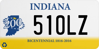 IN license plate 510LZ