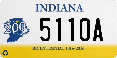 IN license plate 511OA