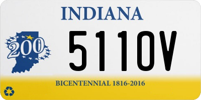 IN license plate 511OV