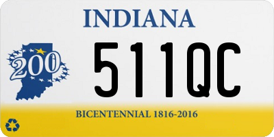 IN license plate 511QC