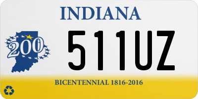 IN license plate 511UZ