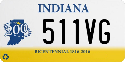 IN license plate 511VG
