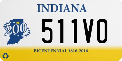 IN license plate 511VO