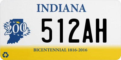 IN license plate 512AH