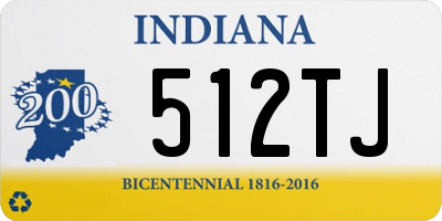 IN license plate 512TJ