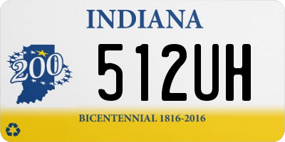 IN license plate 512UH