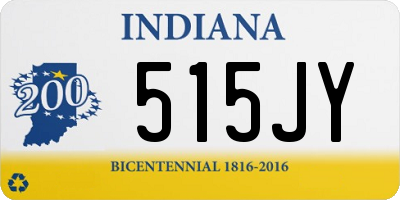 IN license plate 515JY