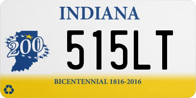 IN license plate 515LT