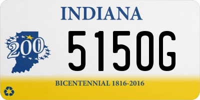 IN license plate 515OG