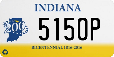 IN license plate 515OP