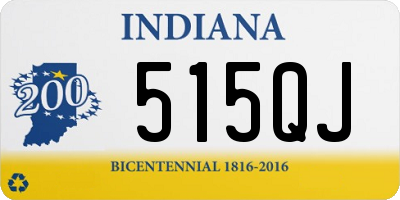 IN license plate 515QJ