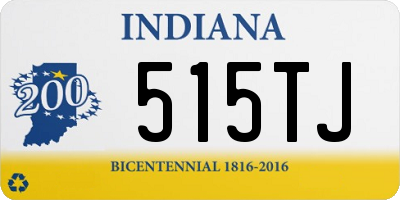 IN license plate 515TJ