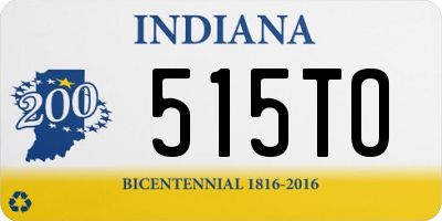 IN license plate 515TO