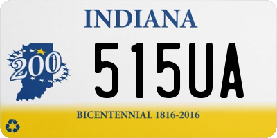 IN license plate 515UA