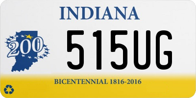 IN license plate 515UG