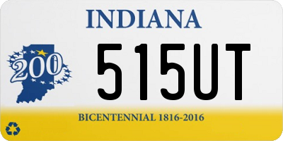 IN license plate 515UT