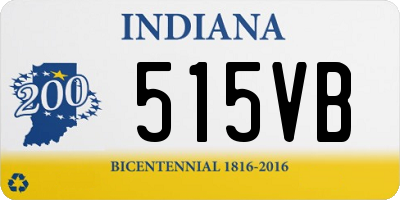 IN license plate 515VB