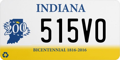 IN license plate 515VO