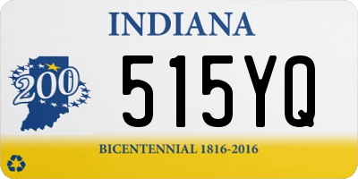 IN license plate 515YQ