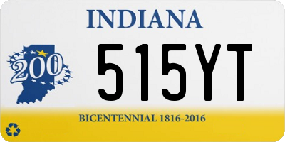 IN license plate 515YT