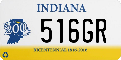 IN license plate 516GR