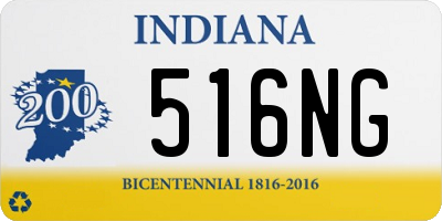 IN license plate 516NG