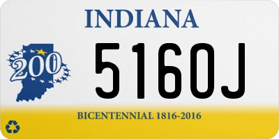 IN license plate 516OJ