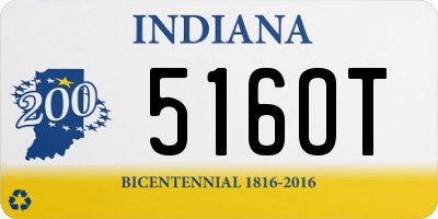 IN license plate 516OT