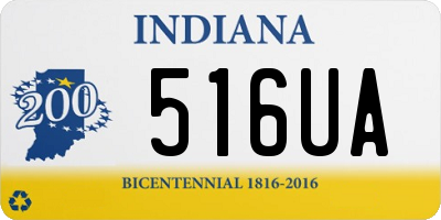 IN license plate 516UA