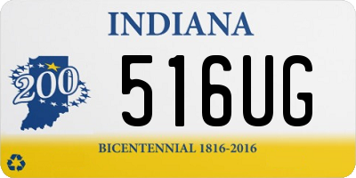 IN license plate 516UG