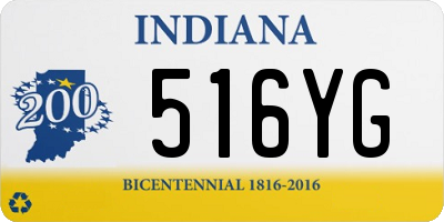 IN license plate 516YG