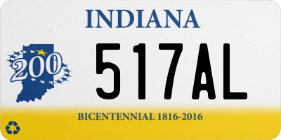 IN license plate 517AL