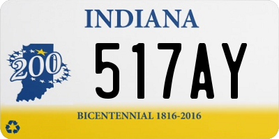 IN license plate 517AY