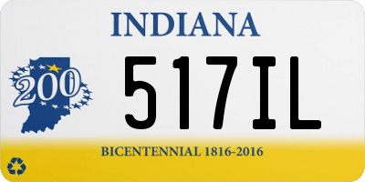 IN license plate 517IL