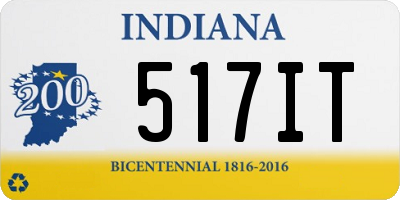 IN license plate 517IT