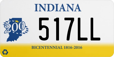 IN license plate 517LL